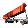 3 Axles Rear Dumper Semi Trailer