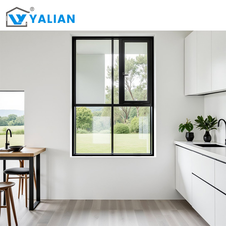 Sound Insulation Aluminum Alloy Casement Windows Sound Insulation Aluminum Alloy Casement Windows