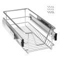 30cm Steel Telescopic Storage Pul-out Wire Basket