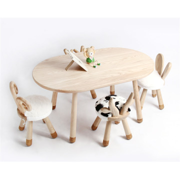 Wooden Animal Shape Soft Chair