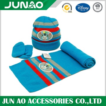 Custom children's hat scarf and gloves set