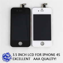 2016 de alta calidad para iPhone 4S LCD con pantalla táctil completa