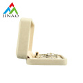 Beige Smooth Velvet Jewelry Packaging Box for Bangle