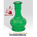 Medium Size Emerald Green Hookah Bottle Wholesale