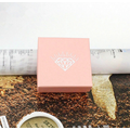 Pink cardboard jewelry boxes for necklaces