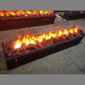 Design de painel plano lareira a vapor de chama de chama de incêndio