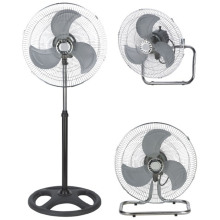 18 Inch Stand Fan (3 In 1-Pedestal/Table/Wall Mounted)