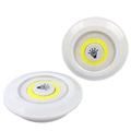 wireless COB puck light with remote 4 pack