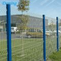 PVC coated V mesh horse fence