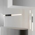 Pendrage d&#39;éclairage en marbre à tube LED Chandelier en marbre suspendu