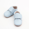 Hook Loop Leather Unisex Oxford Baby Casual Shoes