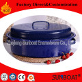 Sunboat New Design émaillé taille moyenne ovale torréfacteur ustensiles de cuisine