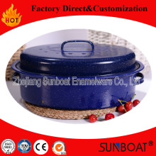 Sunboat New Design Emaille mittlerer Größe Oval Roaster Kochgeschirr