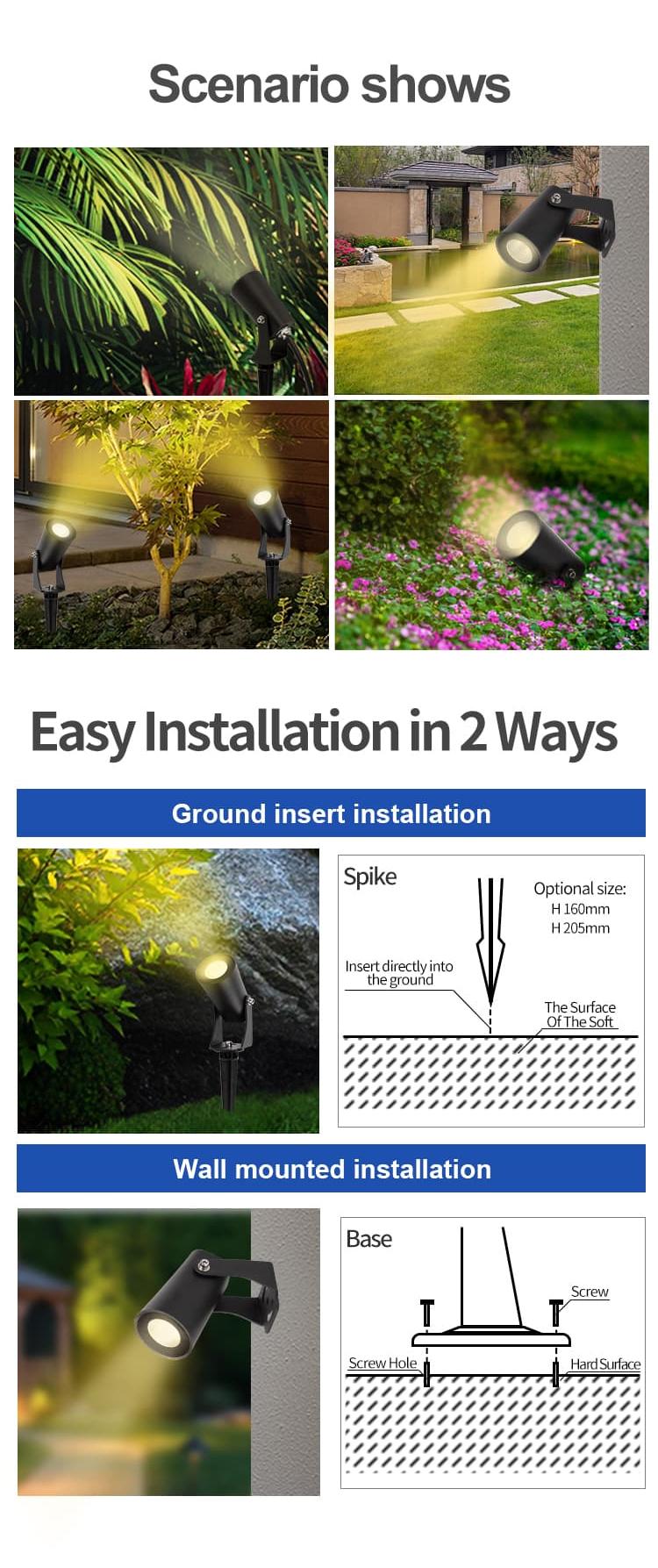 led garden spike light led garden spike light