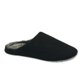 best black soft fluffy indoor slippers