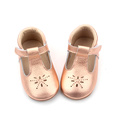 Baby Mädchen Mary Jane Dress Schuhe aus weichem Leder