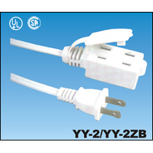 UL Approval American 2 Pin AC Power Cord Plug