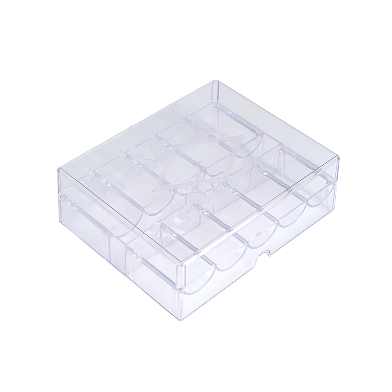 Acrylic Chip Tray With Lid