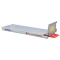 Aluminum alloy stretcher base for ambulance stretcher