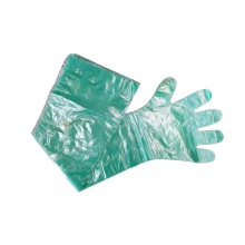 Gants d&#39;insémination artificielle vert à manches longues