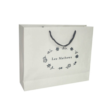 Custom Handmade Luxury Coated Paper Bag With Handle