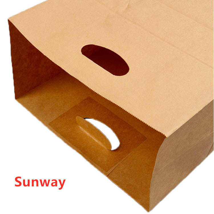 Brown paper bags without handles