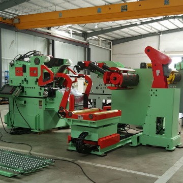 Complete metal forming machine