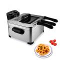 Non Stick Enamel Electric Deep Fryer