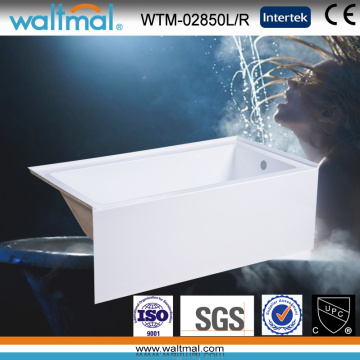 Cupc High Quality Simple Built-in Apron Bathtub (WTM-02850)