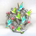 Beautiful Handicraft Metal Bird Garden Wall Decoração