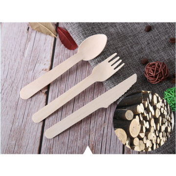 Prix ​​usine fourchette couteau cuillère en bois