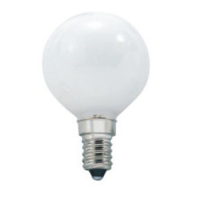 G50 lâmpada incandescente bola com branco interno