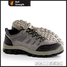 PU/PU Outsole Low Cut Suede Leather Safety Shoe (SN5458)