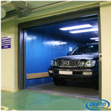 Stainless Steel Machine Room Electric Garage Car Elevator