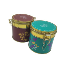 Lock Metal Coffee Tea Tin Conatainwe Tin Box Wholesale