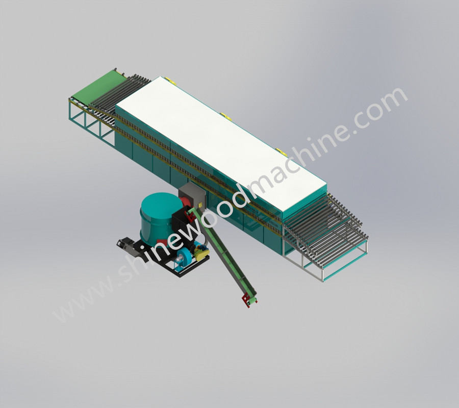 Roller Veneer Dryer Line 