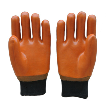 PVC-beschichtete Handschuhe mit gestricktem Handgelenk