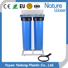 2 Stages 20" Big Blue Filter Housing Water Filter System