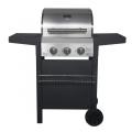 3 Burner Gas Grill with Folding Table