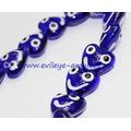 Turkish evil smiley heart-shaped eye beads