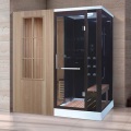 Bau einer Infrarot -Sauna -Sauna -Kabinengehäuse nasses Dampf Duschbaumkombination