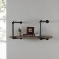 Wall Mounted DIY Open Pipe Bookshelf Bracket