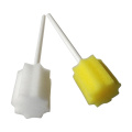 Disposable medical sponge stick foam oral swab