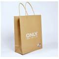 Market shopping kraft paper bags for packing vegetables