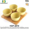 2016 New Style Eco-Friendly Bamboo Fiber Bowl (HDP-2074)