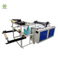 Plastic roll to sheet slitting cutting machine