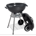 Outdoor portable charcoal BBQ grill