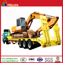 Durable Low Loader Trailer for Bulldozer Transportation