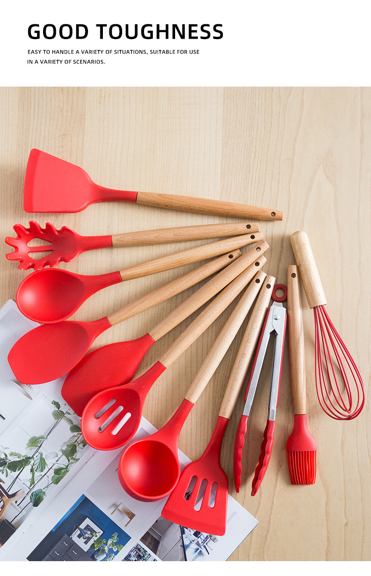 Silicone Cooking Utensils Set