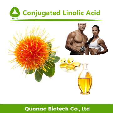 Pérdida de peso del aceite de semilla de cártamo con ácido linoleico conjugado
